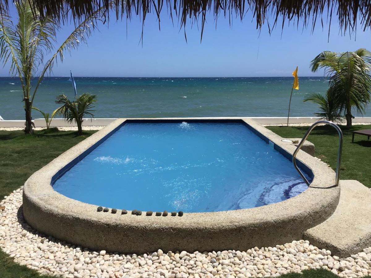 Bamboobeachvilla2 Ac New Oceanfront Pool Sunsetview Garden Kitchen Satellite Starlink Wi-Fi Dimiao المظهر الخارجي الصورة