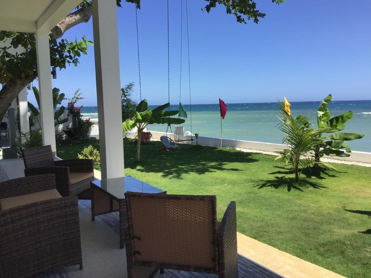 Bamboobeachvilla2 Ac New Oceanfront Pool Sunsetview Garden Kitchen Satellite Starlink Wi-Fi Dimiao المظهر الخارجي الصورة
