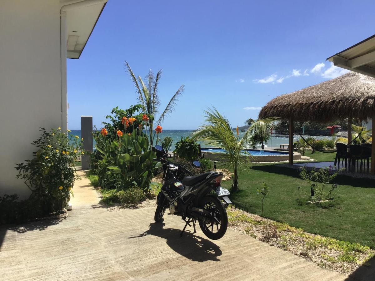 Bamboobeachvilla2 Ac New Oceanfront Pool Sunsetview Garden Kitchen Satellite Starlink Wi-Fi Dimiao المظهر الخارجي الصورة
