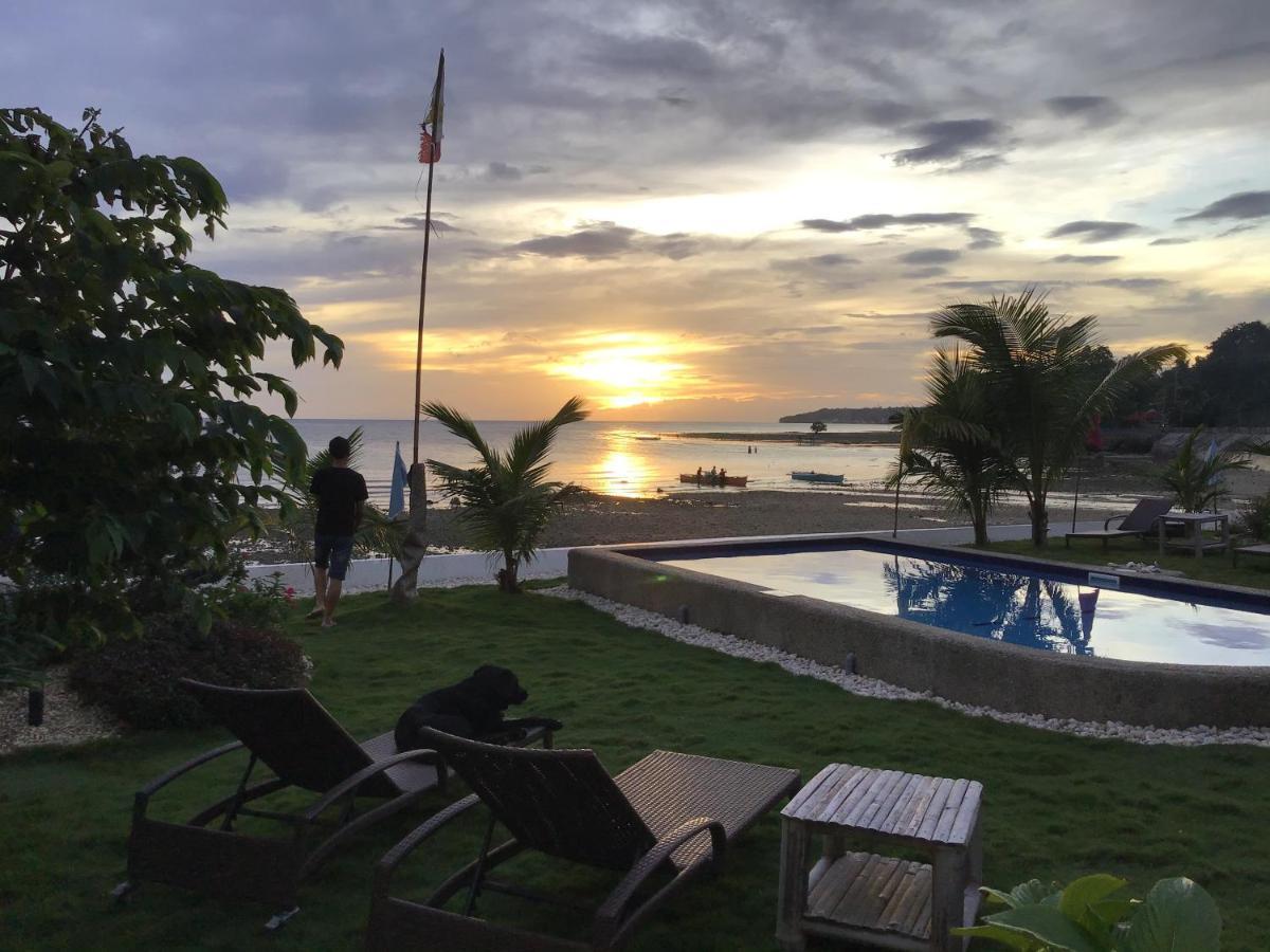 Bamboobeachvilla2 Ac New Oceanfront Pool Sunsetview Garden Kitchen Satellite Starlink Wi-Fi Dimiao المظهر الخارجي الصورة