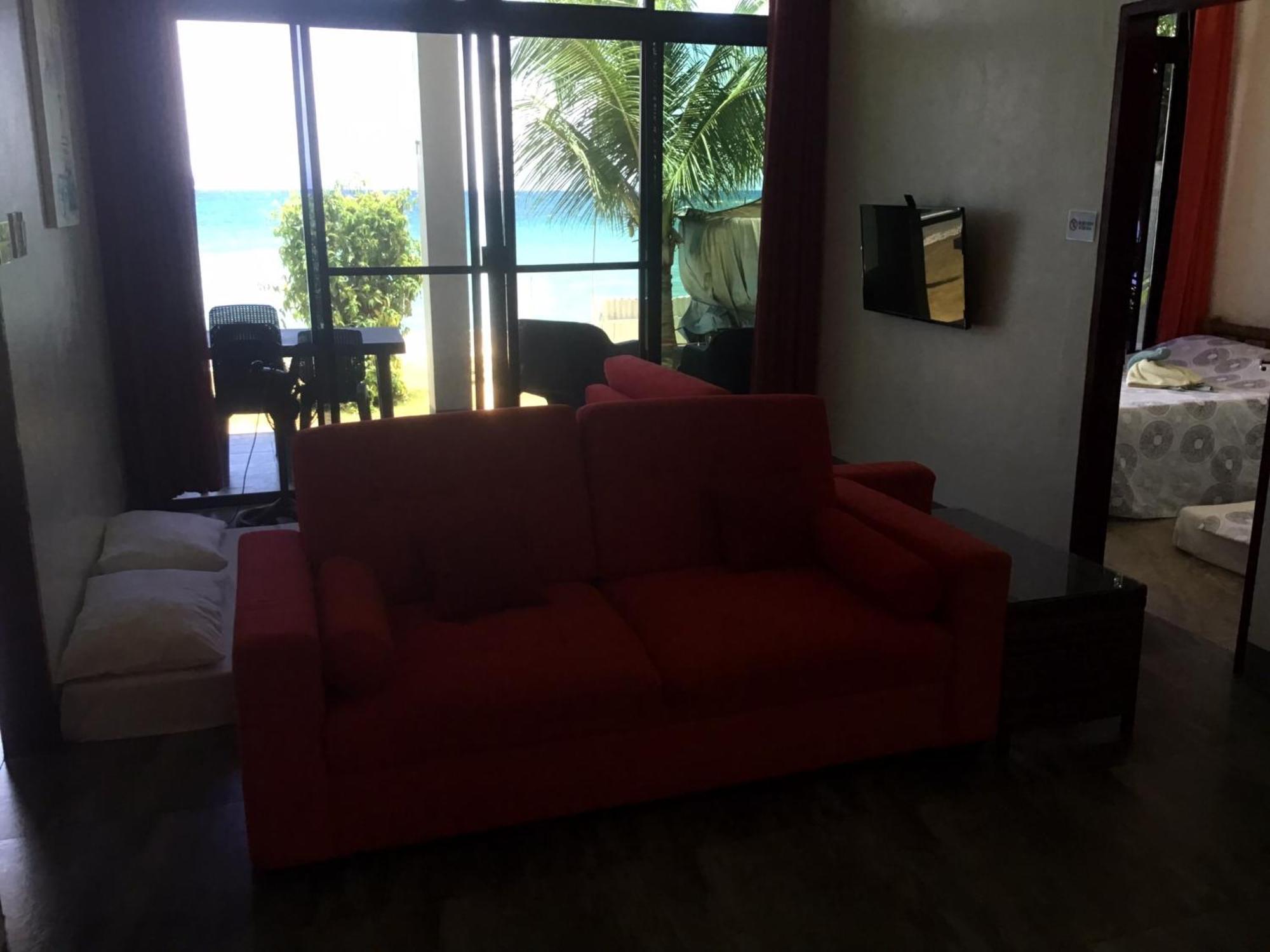 Bamboobeachvilla2 Ac New Oceanfront Pool Sunsetview Garden Kitchen Satellite Starlink Wi-Fi Dimiao المظهر الخارجي الصورة